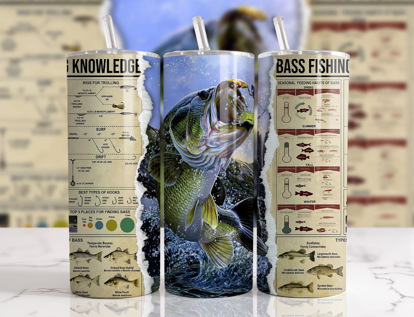 Bass Fishing Knowledge 20oz