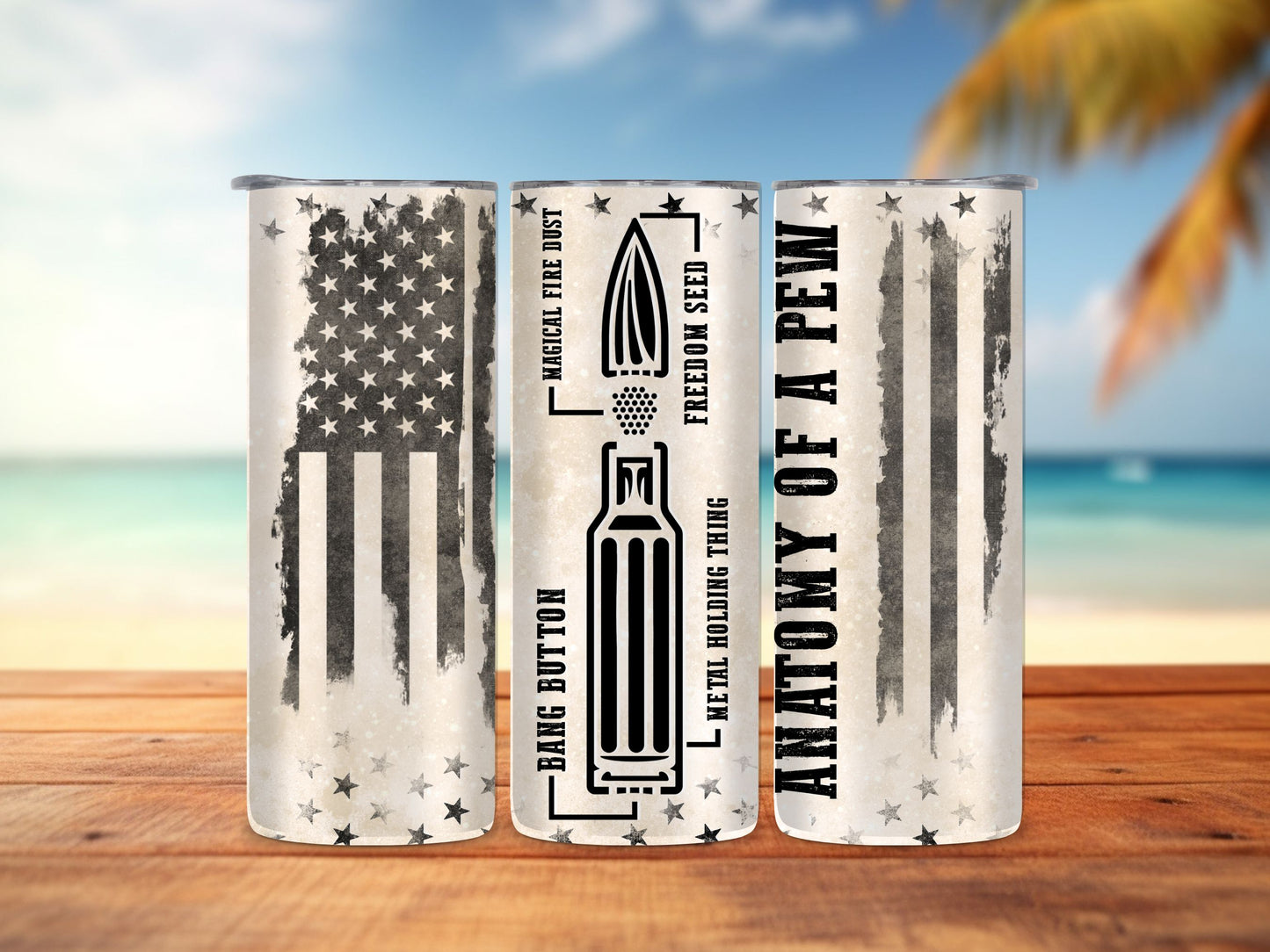 Anatomy of A Pew V1 20oz Tumbler