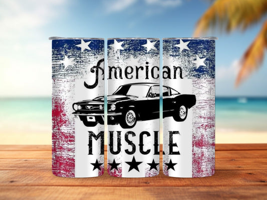 American Muscle 20oz Tumbler