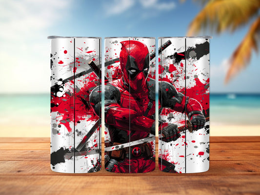 Deadpool Sword 20oz Tumbler