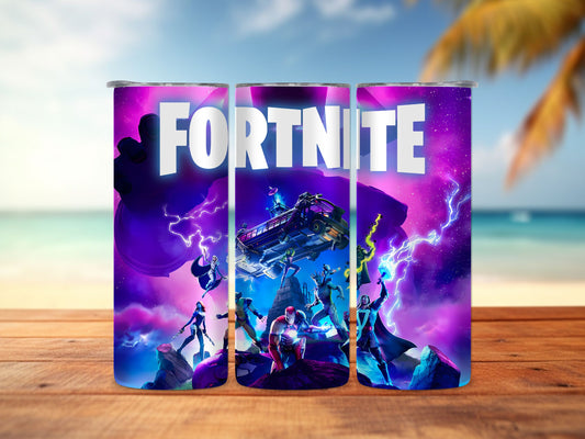 Fortnite Battle Bus 20oz Tumbler