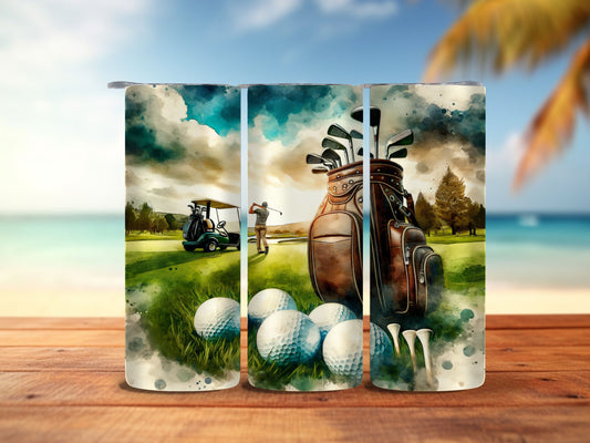 Golf Sports 20oz Tumbler