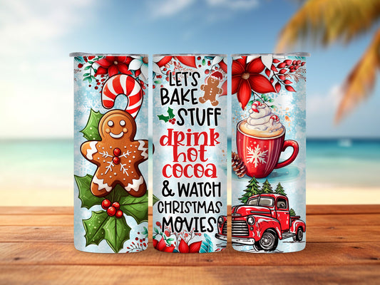 Hot Cocoa Christmas 20oz Tumbler