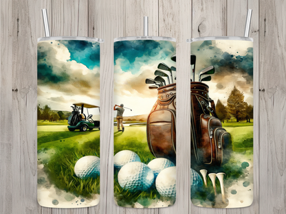 Golf Sports 20oz Tumbler