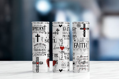 Faith Affirmations 20oz Tumbler